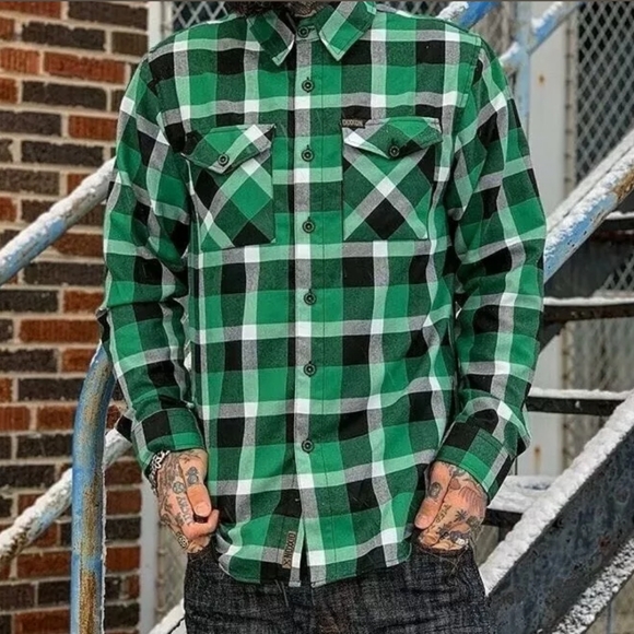 DIXXON FLANNEL "THE SOUTHIE" XL DIXXON SHIRT - Picture 4 of 8